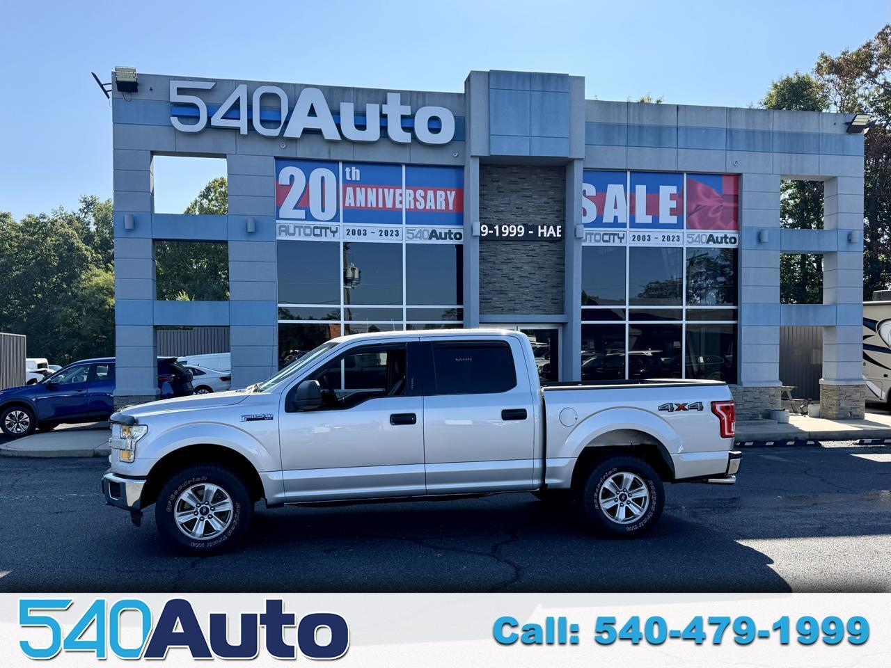 2016 Ford F-150 4WD 5.0L SuperCrew XLT
