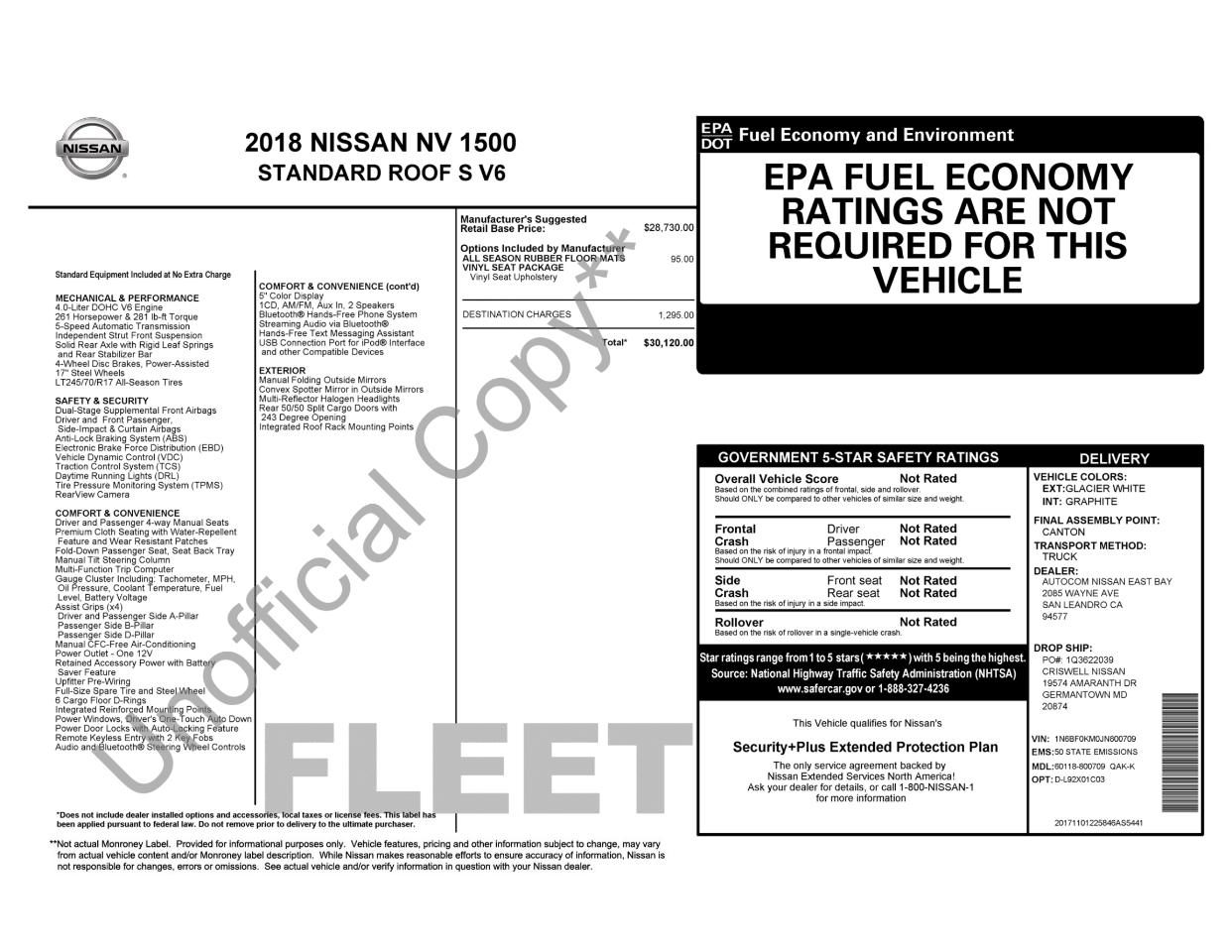 Nissan NV photo 2