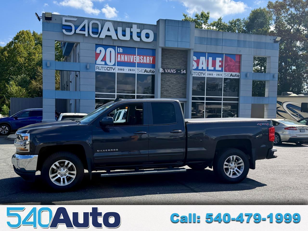 2016 Chevrolet Silverado 1500 4WD Double Cab 143.5" LT w/1LT