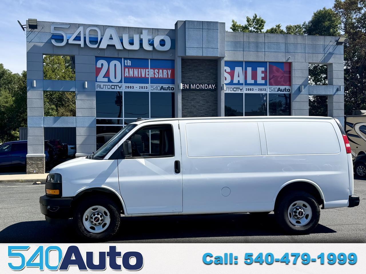 2022 GMC Savana Cargo Van RWD 2500 135 w No Windows