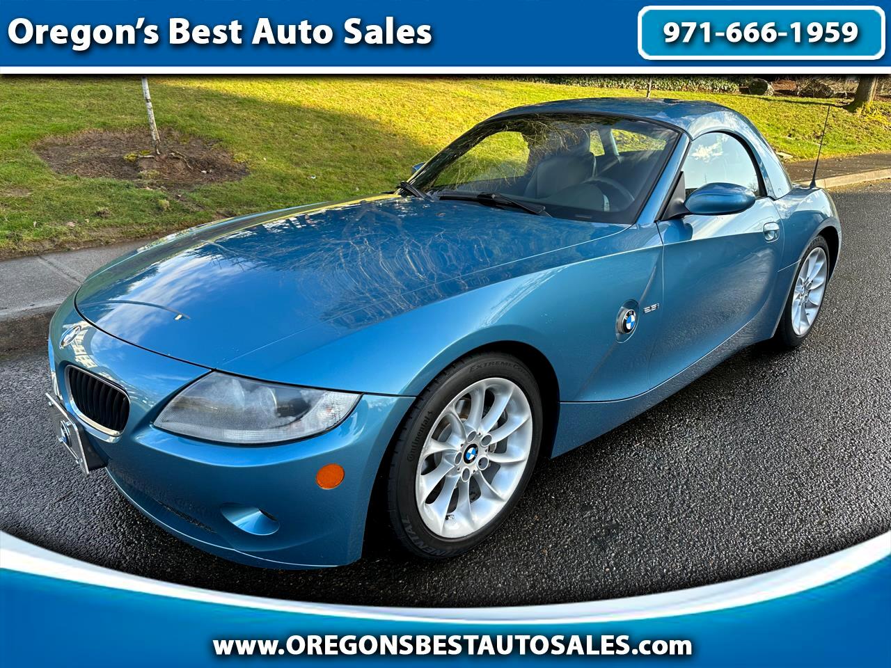 Used 2005 BMW Z4 2.5i for Sale in Canby OR 97013 Oregons Best Auto Sales