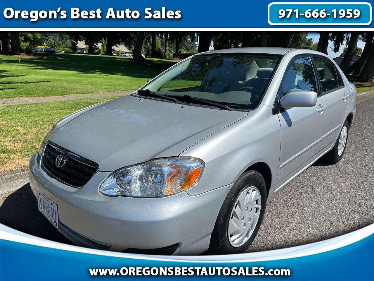 Used 2007 Toyota Corolla 4dr Sdn Auto CE (Natl) for Sale in Canby OR