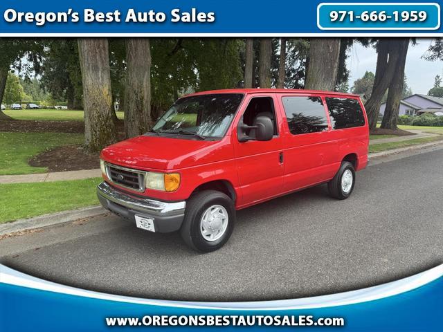 Red 2006 Ford E-Series Van Rear-Wheel Drive Automatic