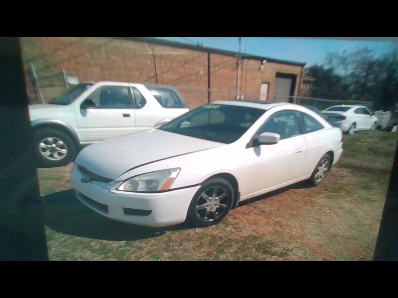 2004 Honda Accord EX V-6 Coupe AT with XM Radio