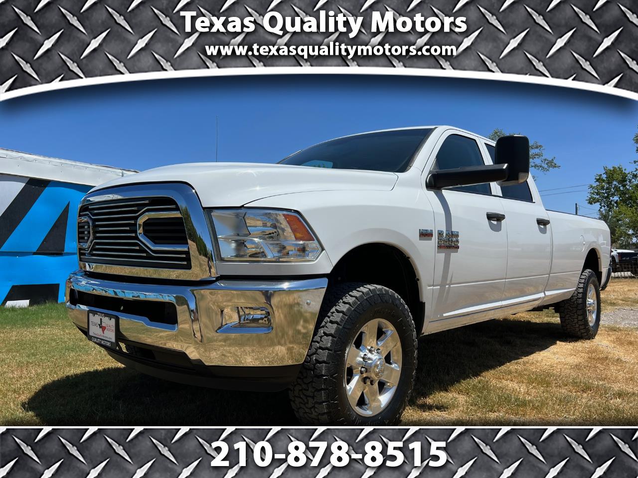 2018 RAM 2500 4X4 HEMI Long Bed Crew Cab