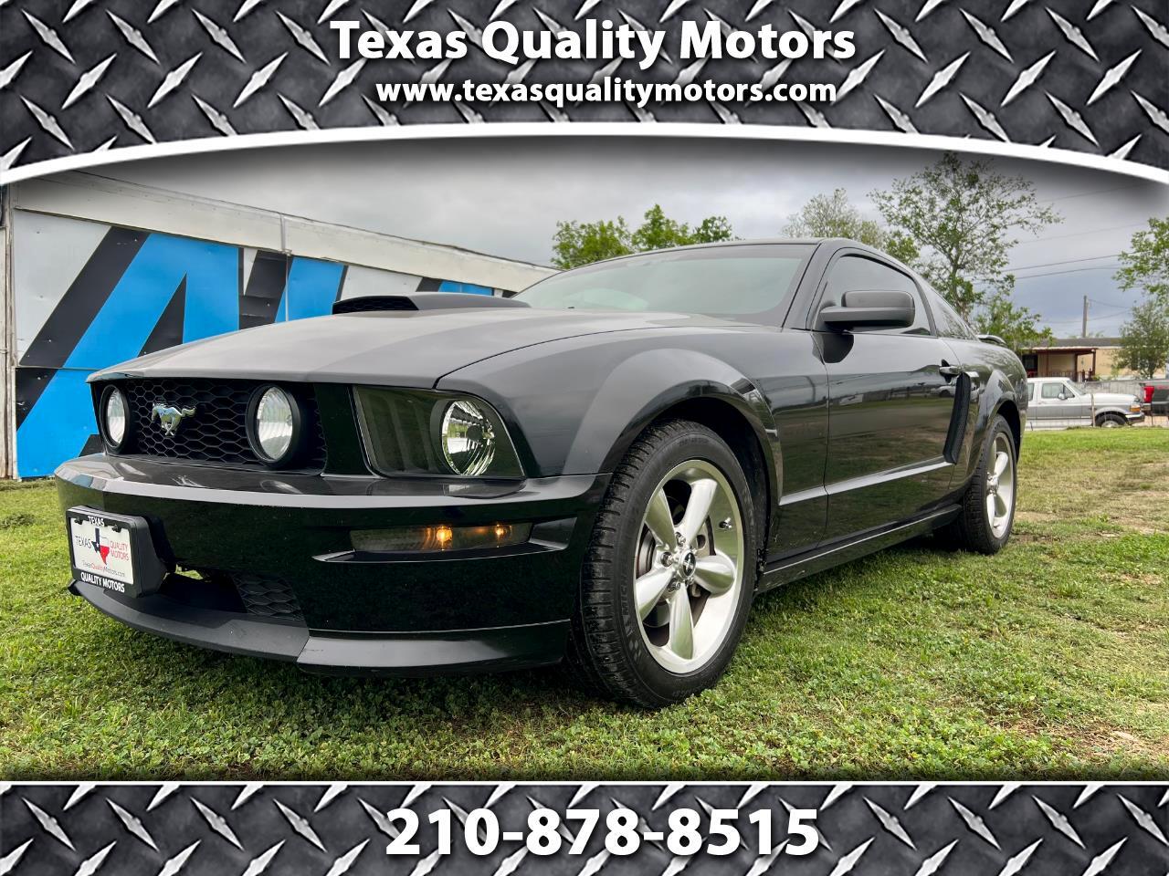 2007 Ford Mustang 2dr GT Deluxe CS California Special 5-Speed Manual