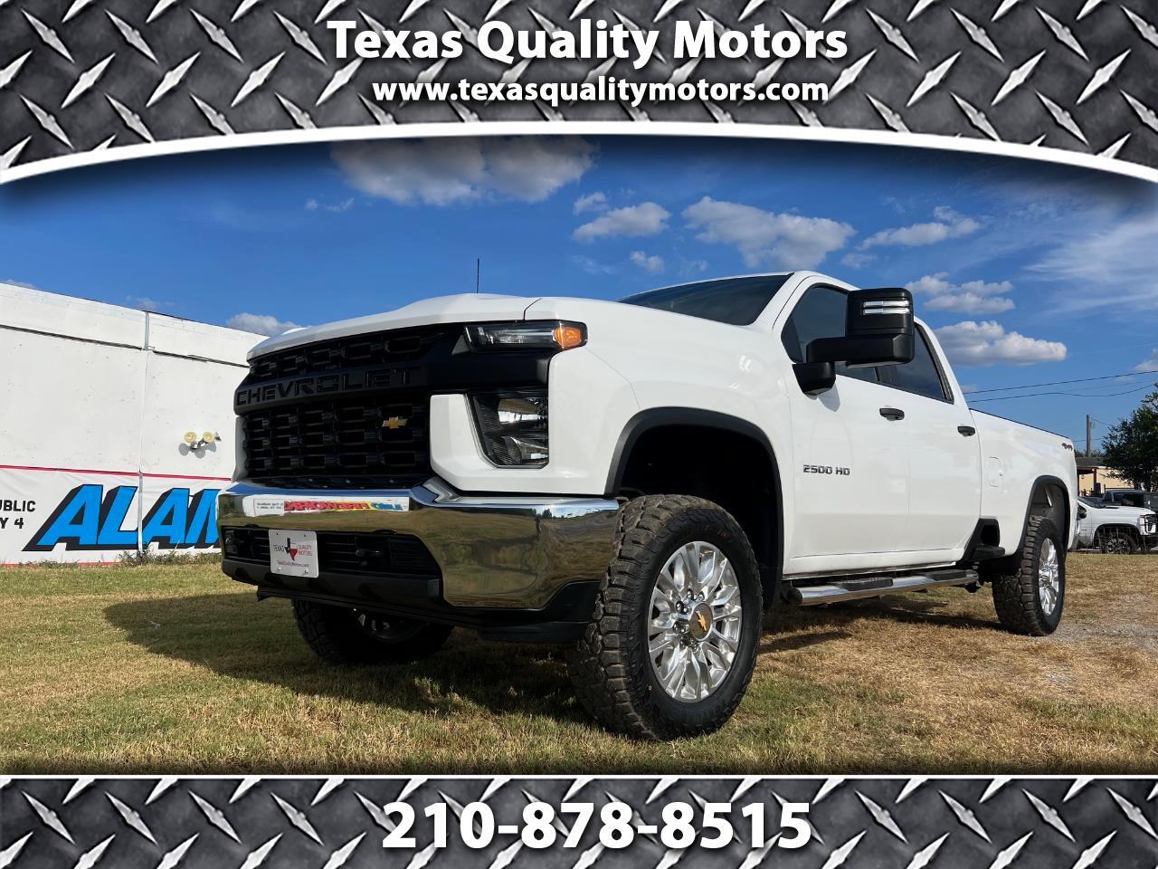 2020 Chevrolet Silverado 2500HD 4WD Crew Cab Long Bed Gas New Tires
