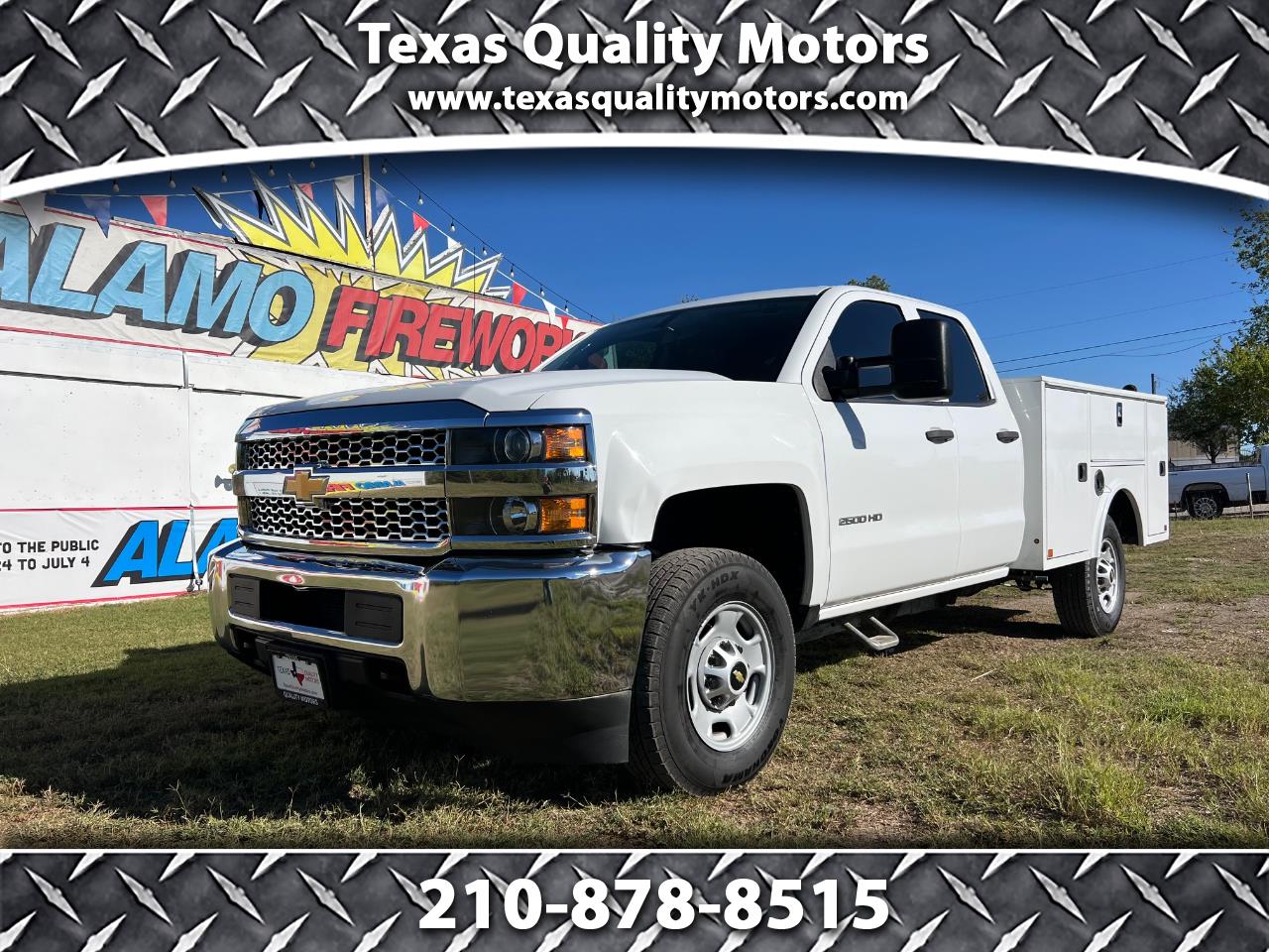 2019 Chevrolet Silverado 2500HD Knapheide Utility Bed 2WD Dbl Cab 6.0L Gas