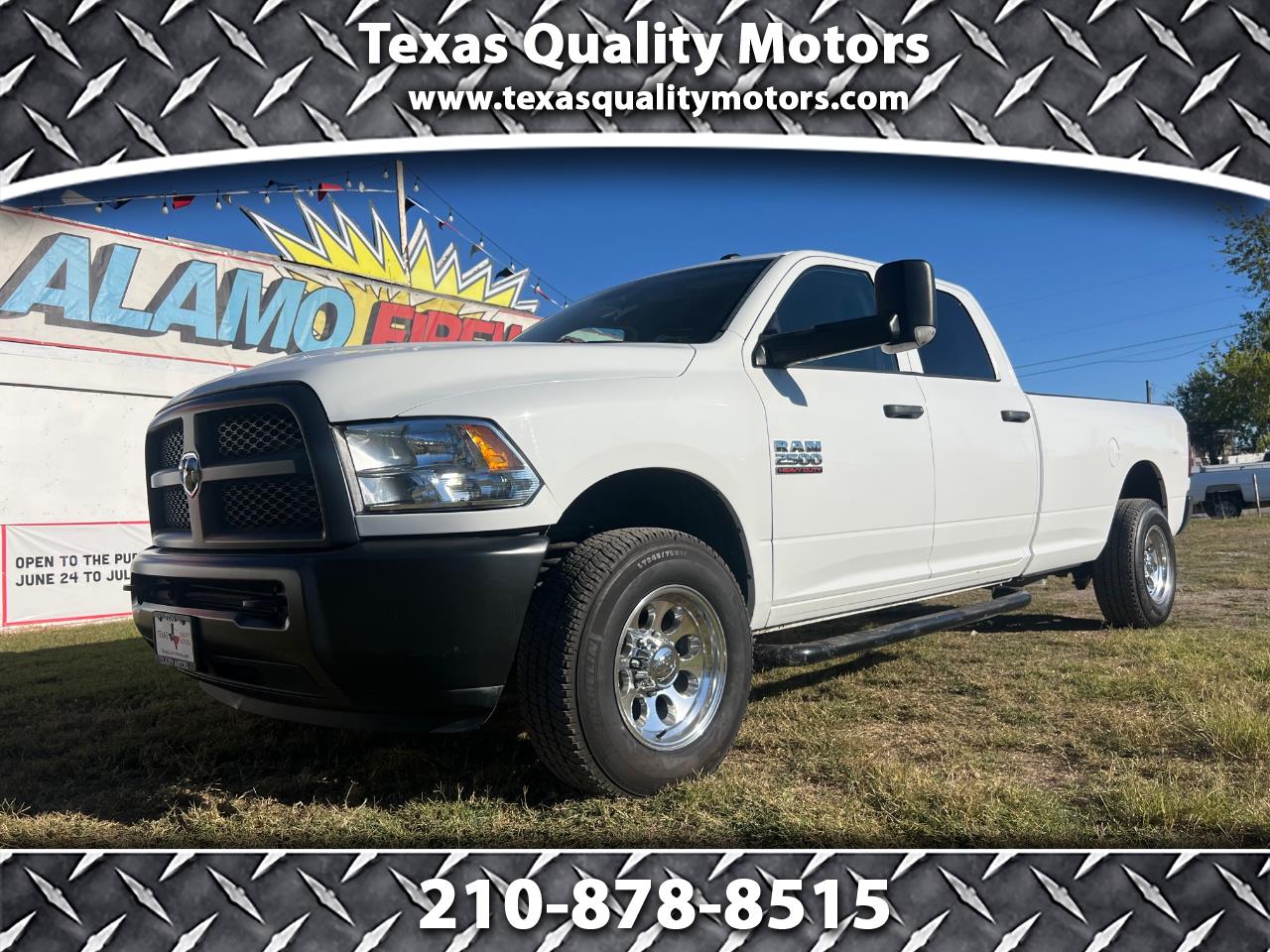 2018 RAM 2500 Crew Cab Long Bed 2WD 6.7L Cummins
