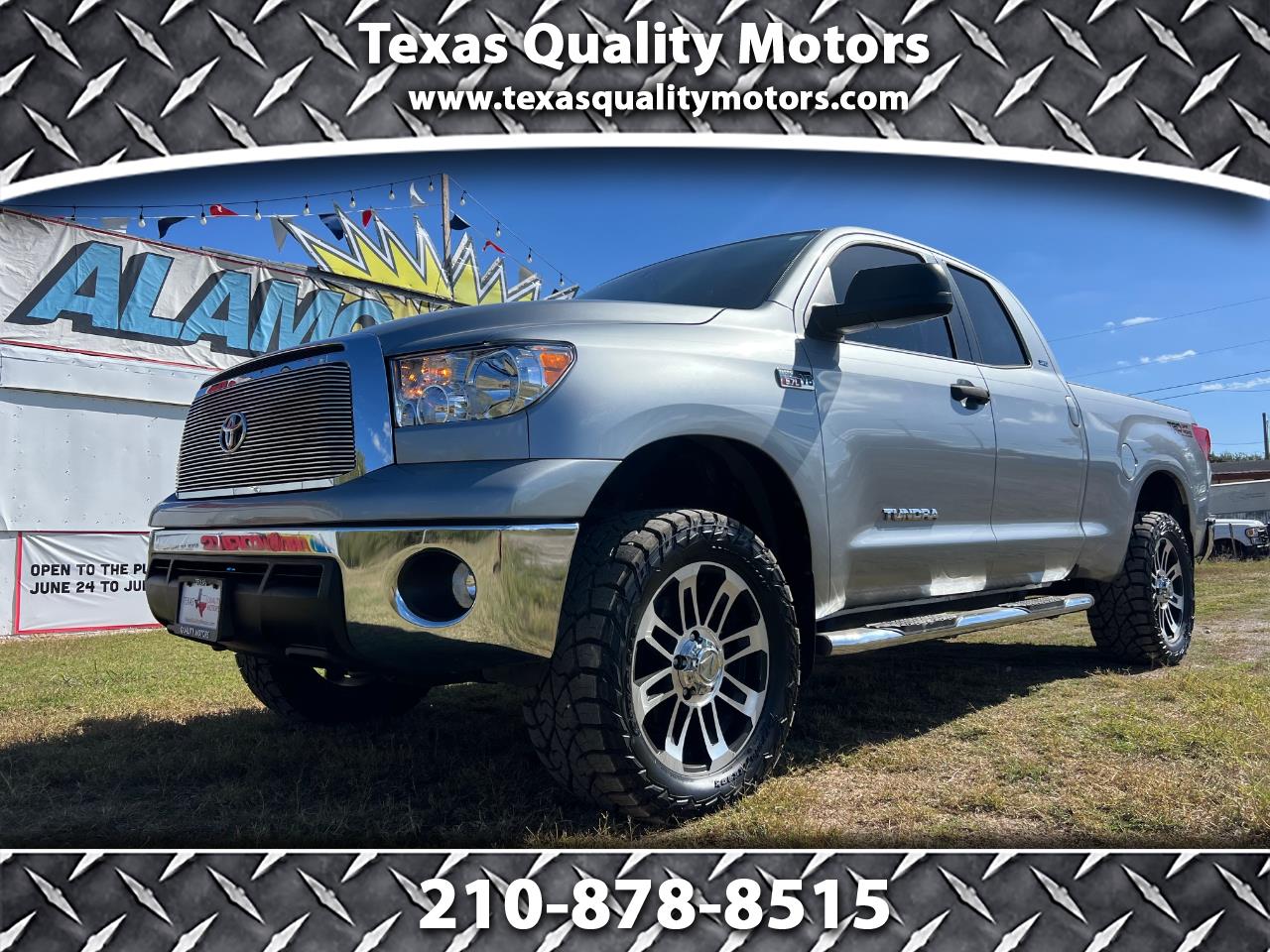 2013 Toyota Tundra 4WD Truck DoubleCab 5.7L Leveled out 20" Alloys New 33" R/Ts