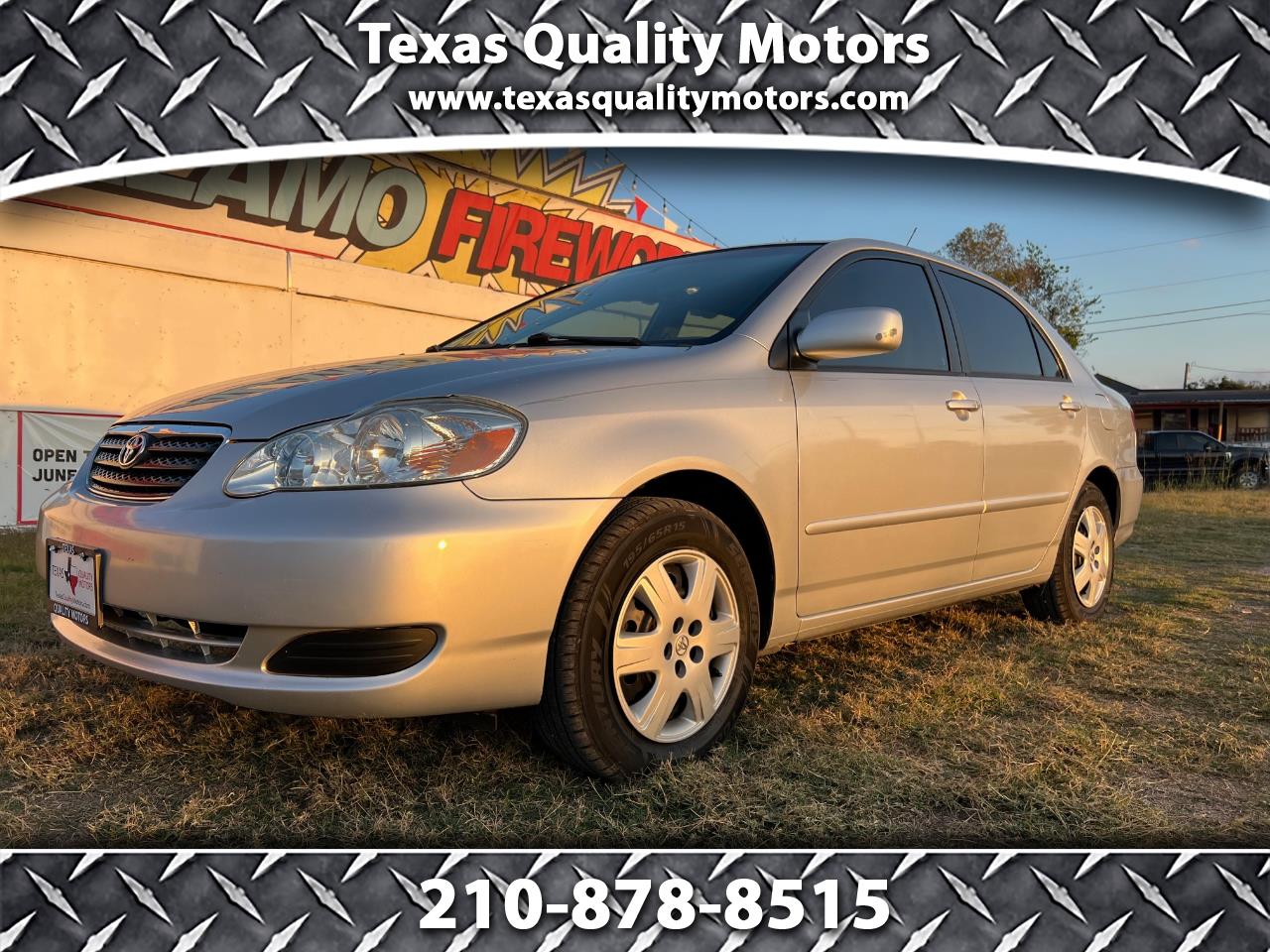 2005 Toyota Corolla LE 4 Door Sedan Automatic Cloth - New Tires!