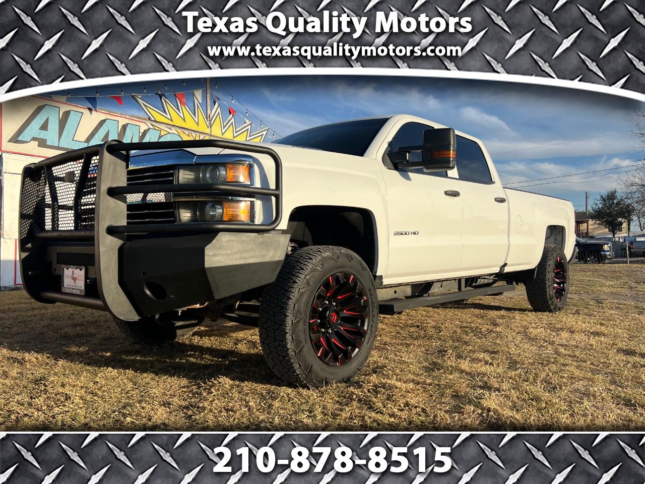 2016 Chevrolet Silverado 2500HD 2WD Crew Cab Long Bed 6.6L Diesel Fuel Wheels