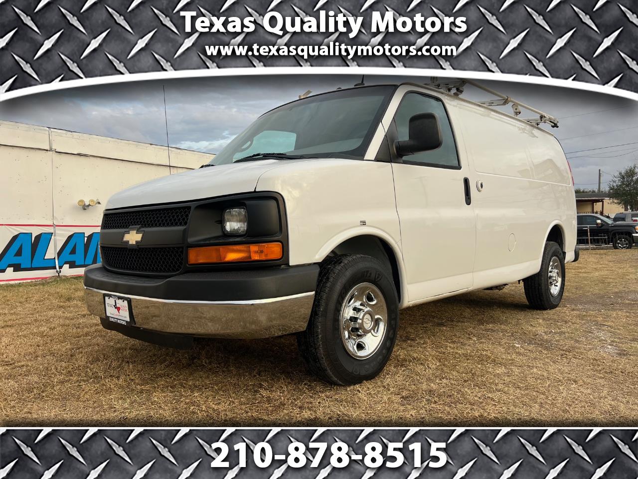 2014 Chevrolet Express Cargo Van 2500 4.8L w/Ladder Racks, Bins, Shelves, Tow Hitch