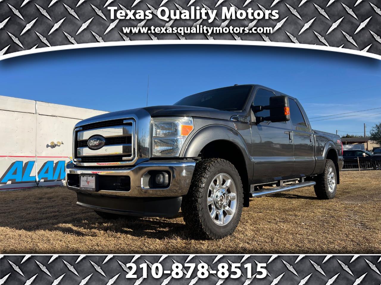 2015 Ford Super Duty F-250 SRW Lariat 4WD Crew Cab Short Bed 6.2L Gas