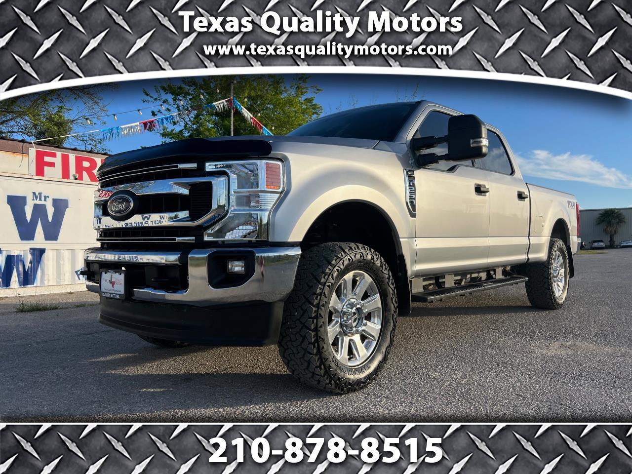 2022 Ford Super Duty F-250 SRW XLT 4WD Crew Cab Short Bed 6.2L Gas 20" Alloys!