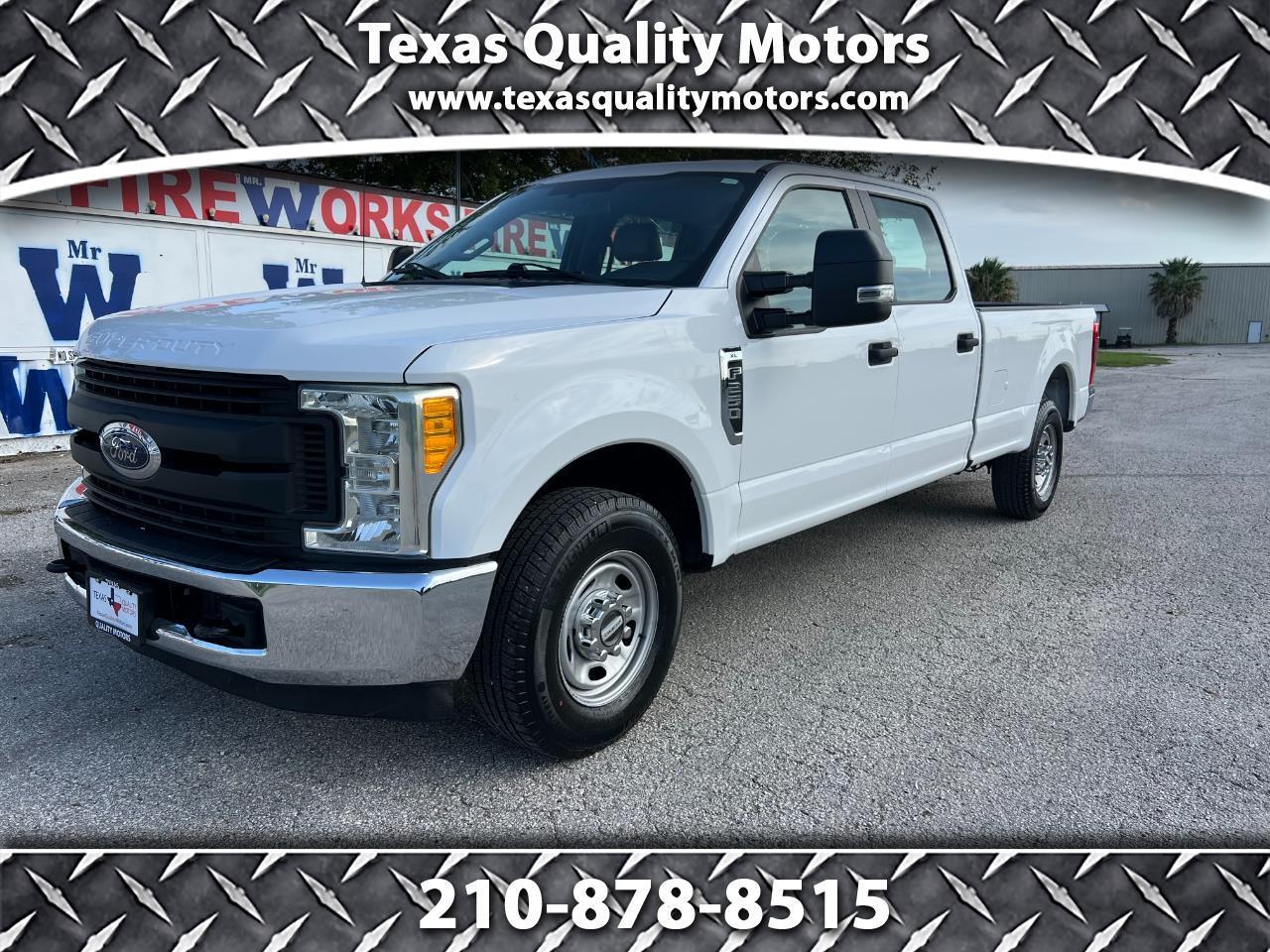 2017 Ford Super Duty F-250 SRW 2WD Crew Cab 8' Long Bed Gas 6.2L New Michelins