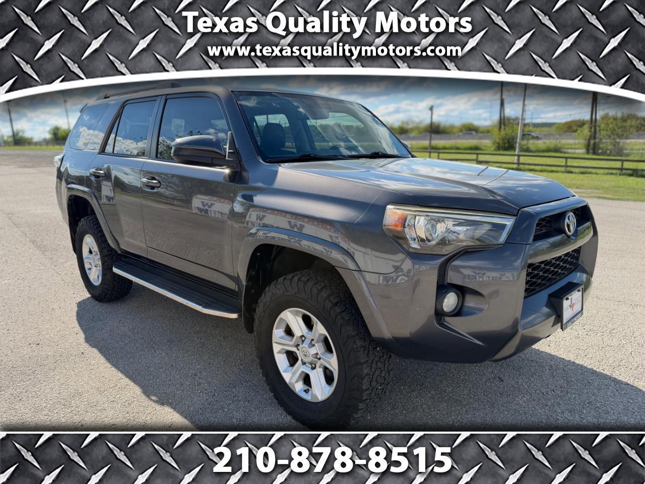 2014 Toyota 4Runner 4WD V6 Trail Premium Pkg with 2" Lift and BFGs