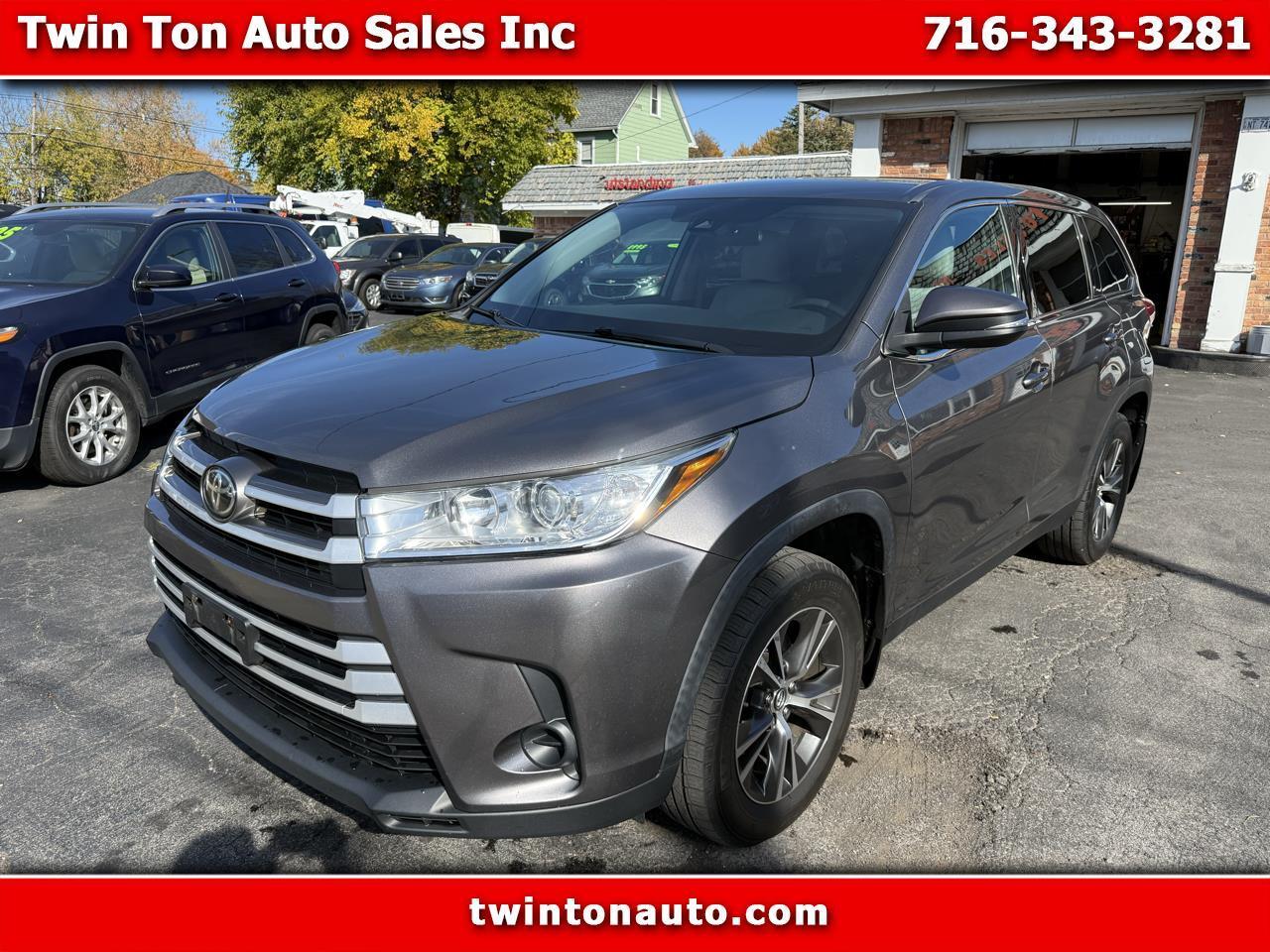 2019 Toyota Highlander LE V6 AWD (Natl)