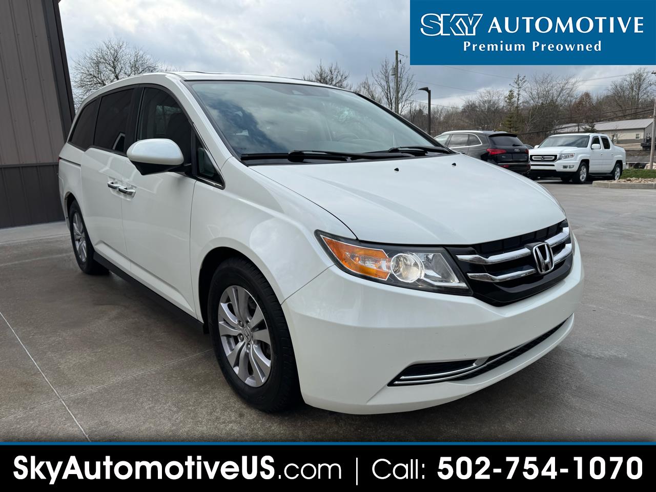2015 Honda Odyssey 5dr EX-L RES w/DVD/Leather