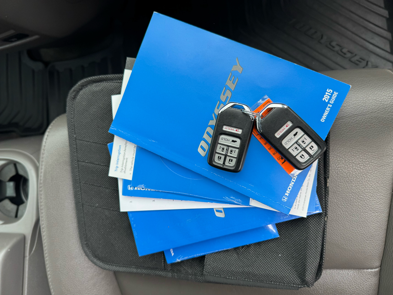 Honda Odyssey 5dr EX-L RES w/DVD/Leather 2015