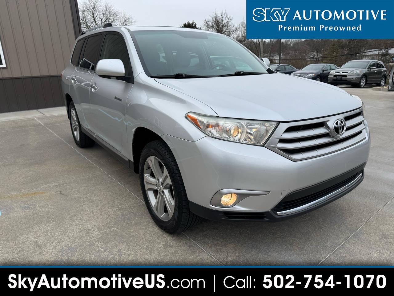 2013 Toyota Highlander 4WD 4dr V6 Limited W DVD