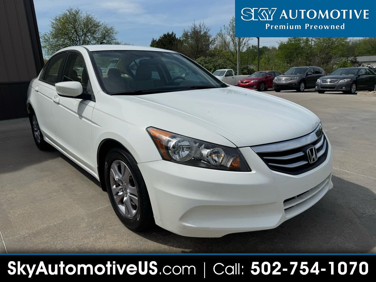 2012 Honda Accord Sdn 4dr I4 Auto LX Luxury Pkg.