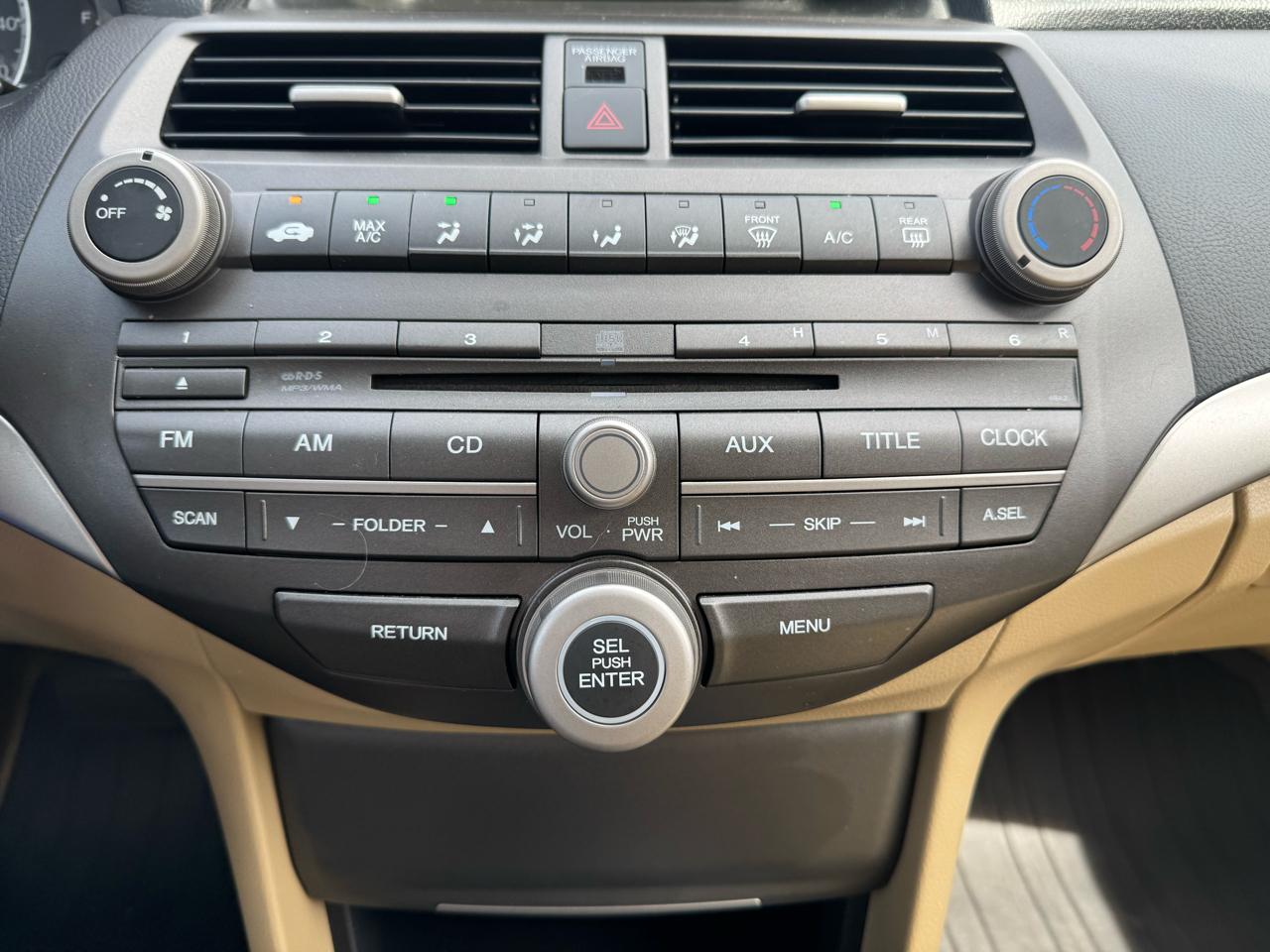 Honda Accord Sdn  2012