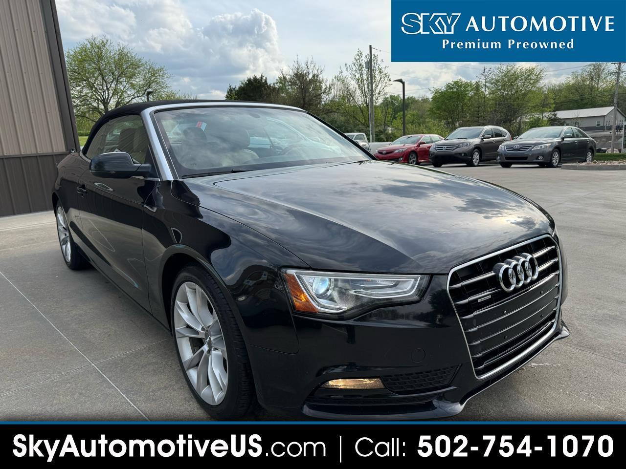 2014 Audi A5 2dr Cabriolet Auto quattro 2.0T Premium Plus