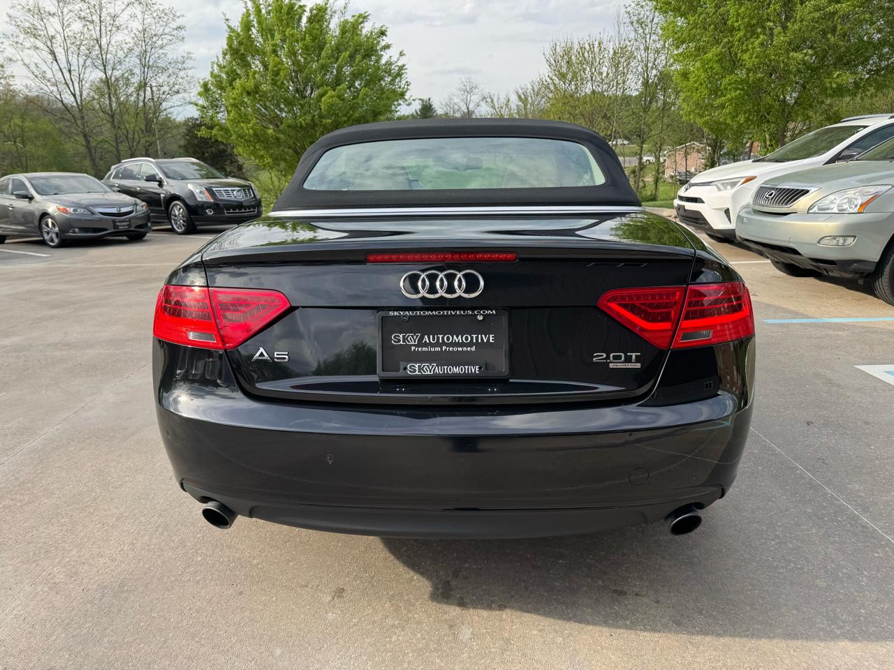 Audi A5 2dr Cabriolet Auto quattro 2.0T Premium Plus 2014