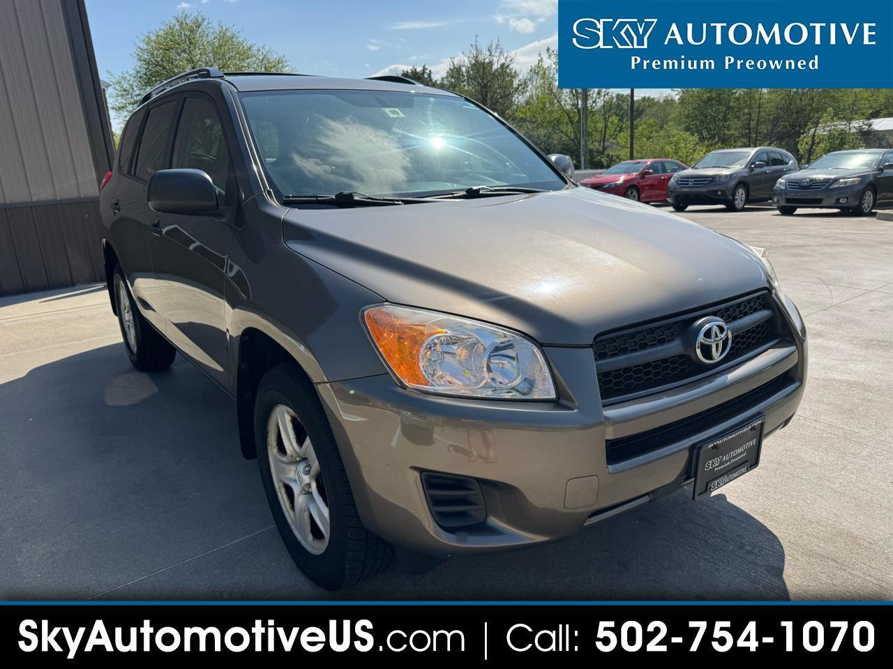 2010 Toyota RAV4 4WD 4dr 4-cyl 4-Spd AT (Natl)