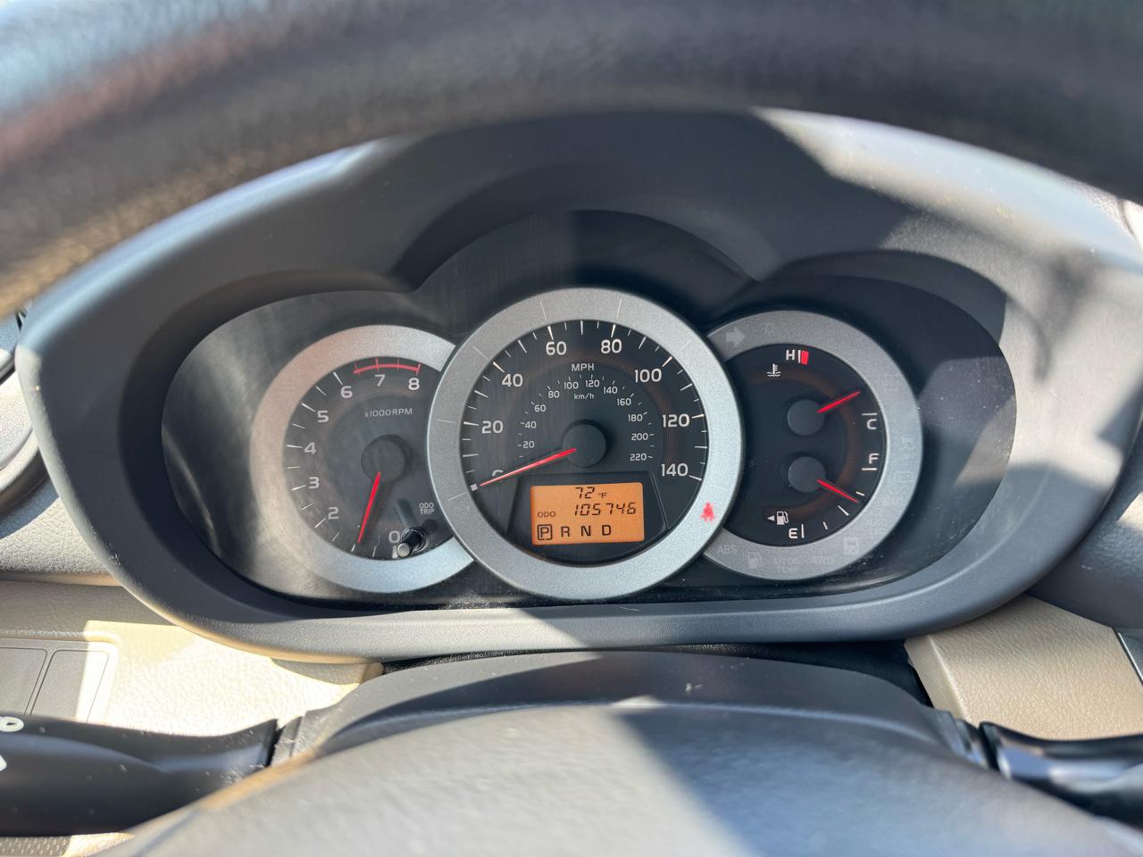 Toyota RAV4 4WD 4dr 4-cyl 4-Spd AT (Natl) 2010