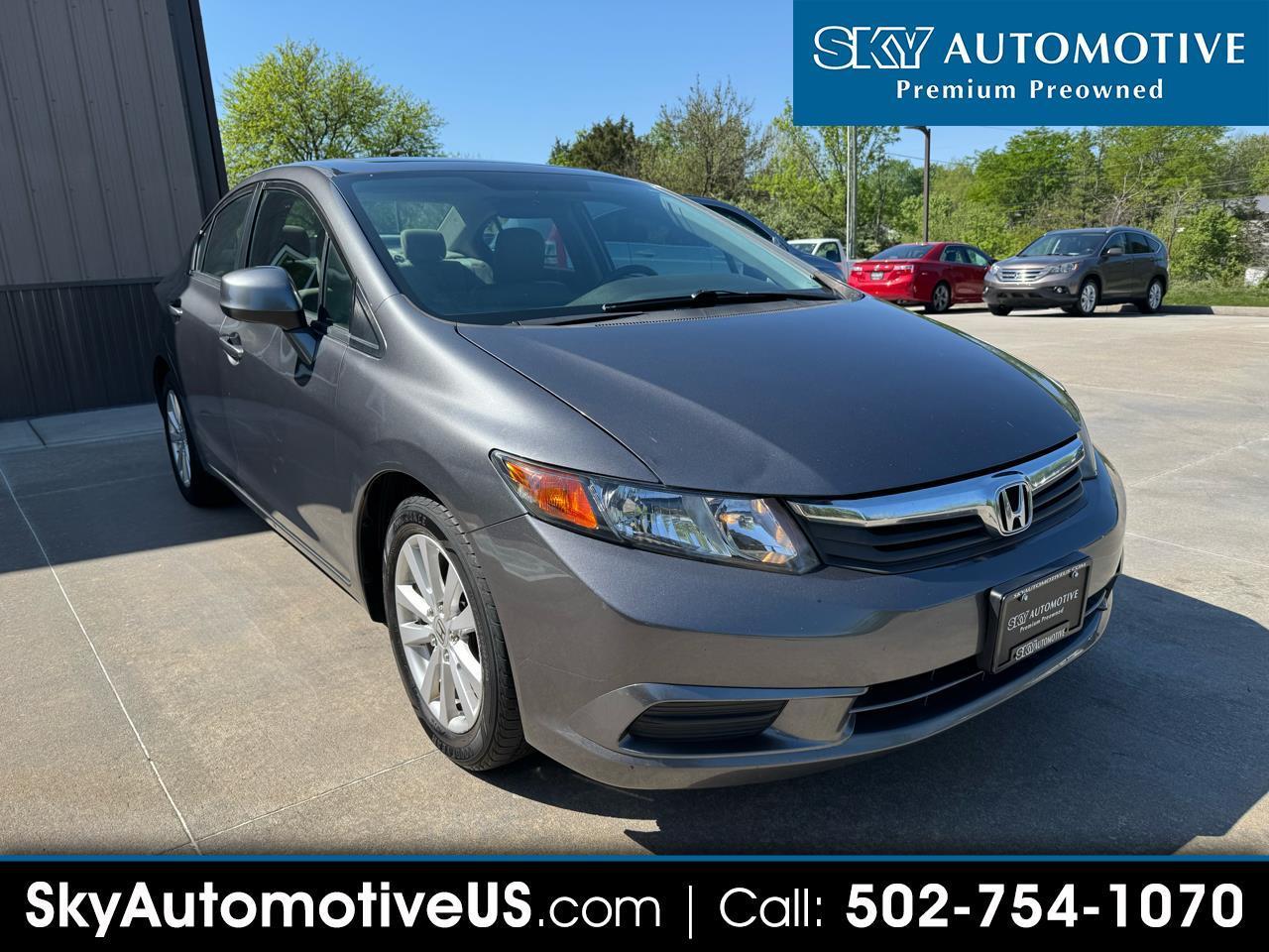 2012 Honda Civic Sdn 4dr Auto EX-L