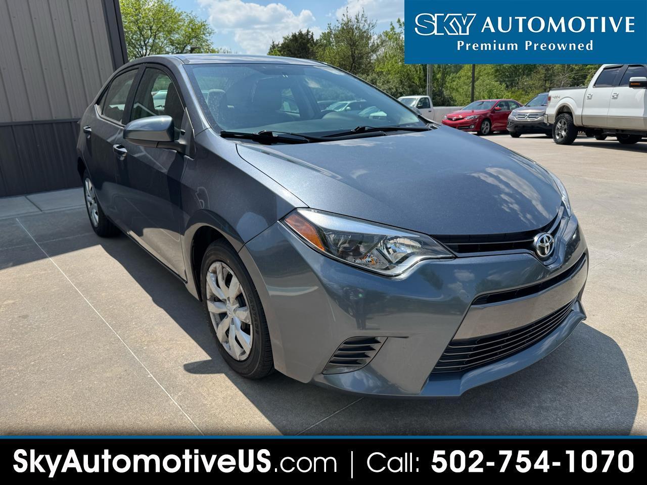 Toyota Corolla  2016