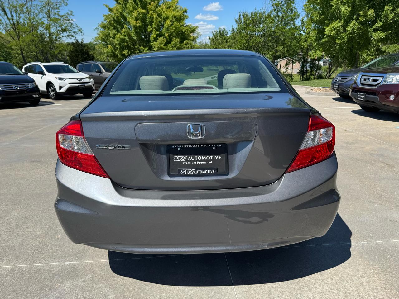 Honda Civic Sdn 4dr Auto EX 2012