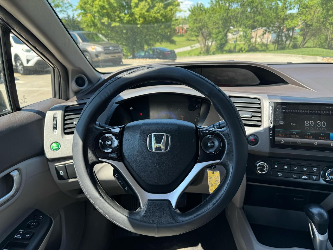 Honda Civic Sdn 4dr Auto EX 2012
