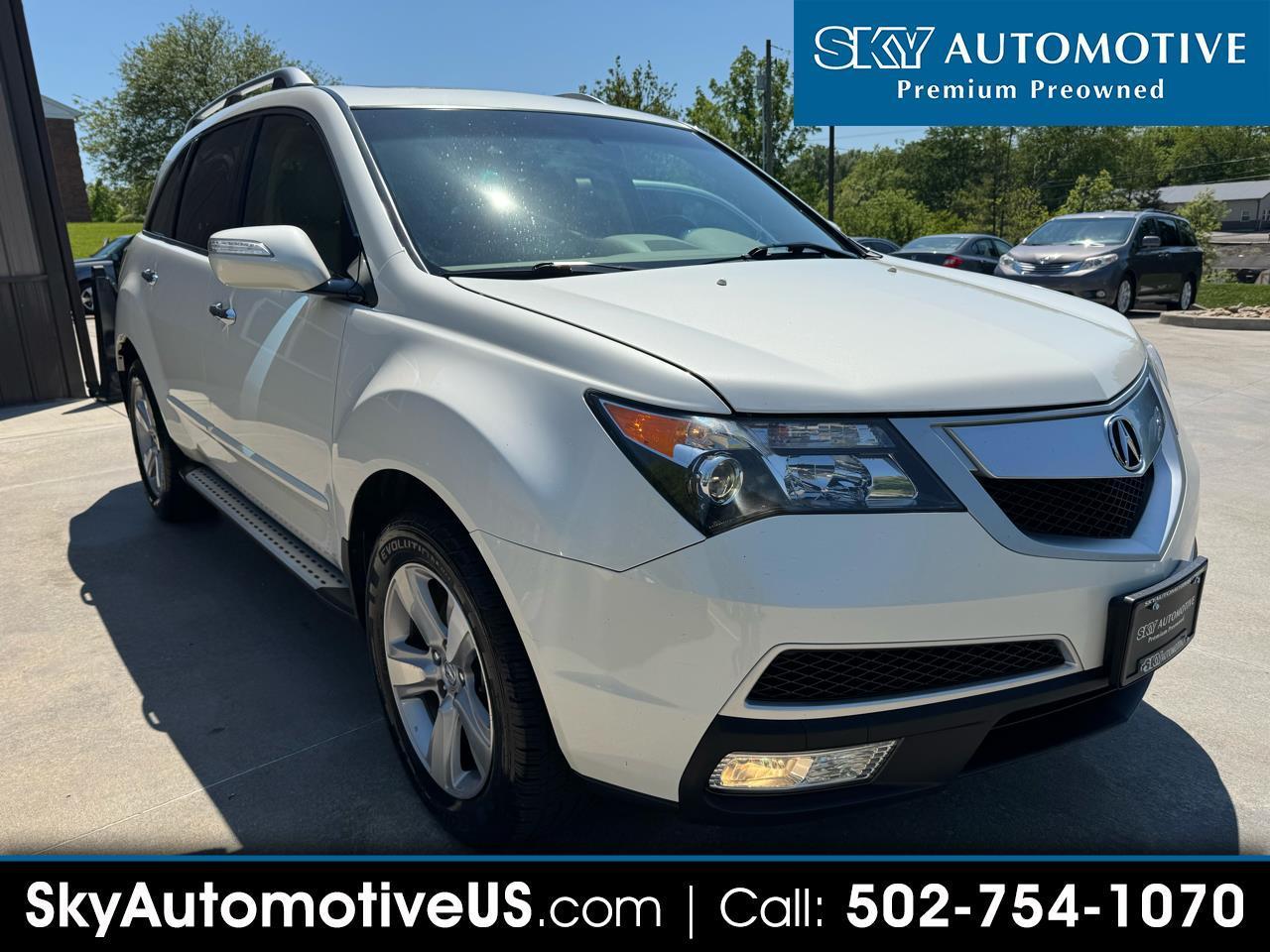 Acura MDX AWD 4dr Technology/Entertainment Pkg 2010