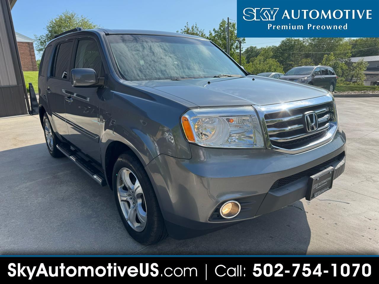 Honda Pilot 4WD 4dr EX-L w/RES 2012