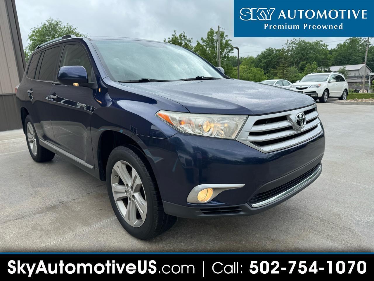2012 Toyota Highlander 4WD 4dr V6 Limited (Natl)