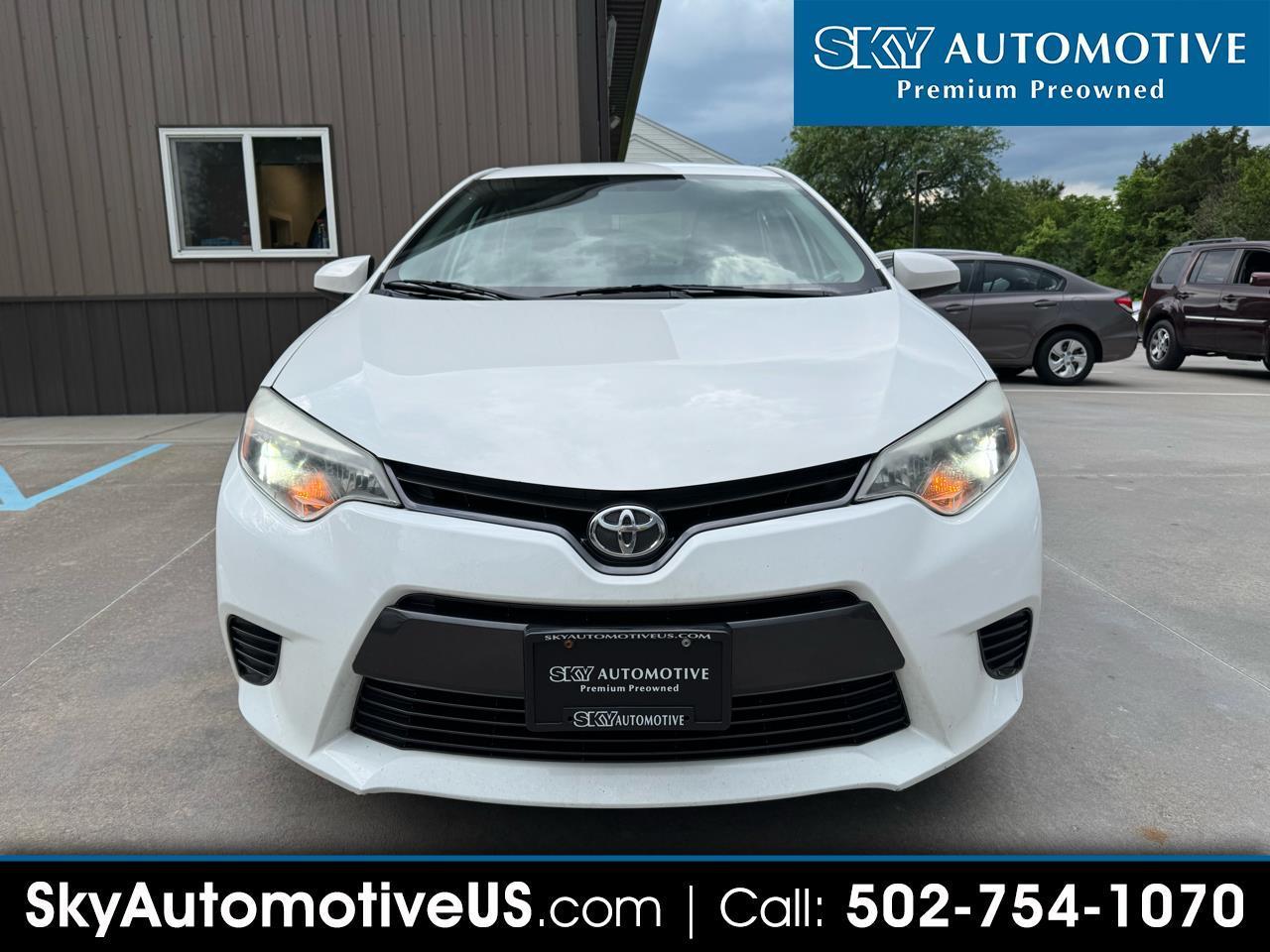 2015 Toyota Corolla 4dr Sdn Auto L (Natl)