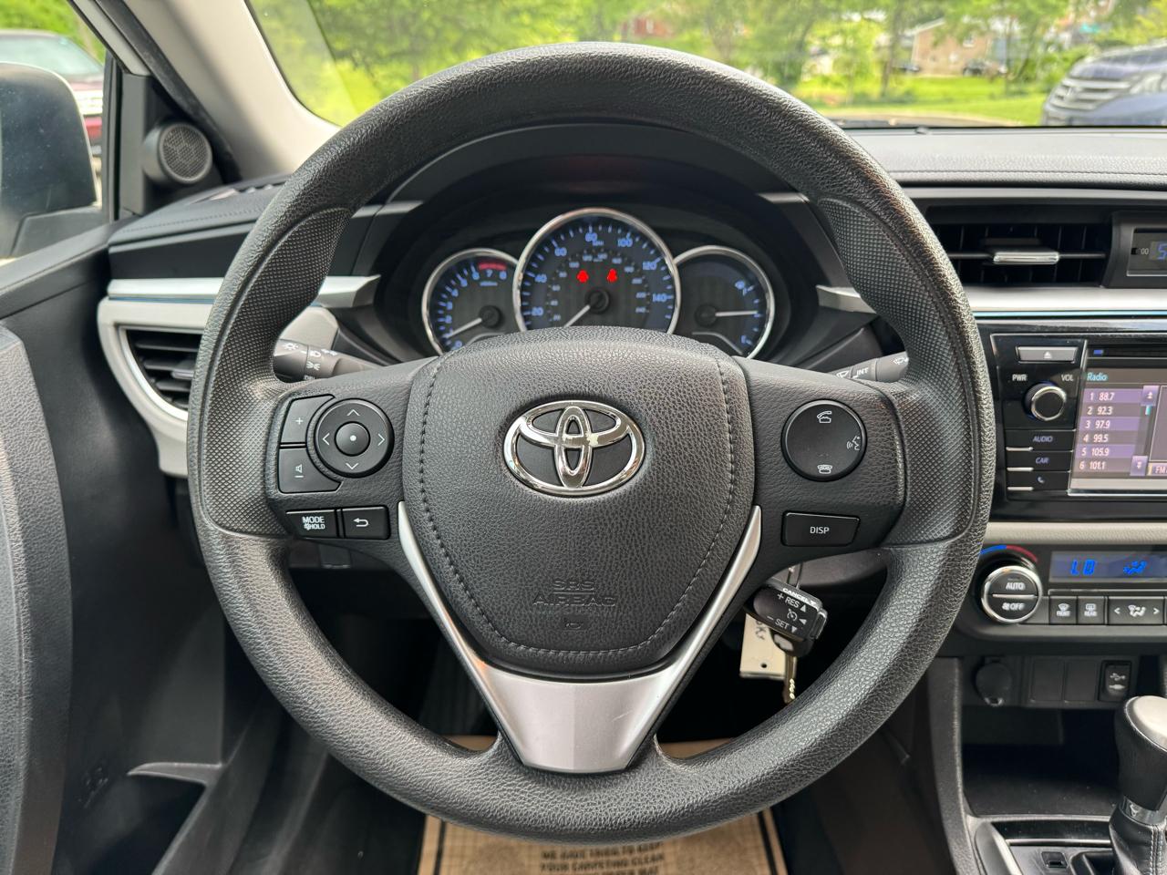 Toyota Corolla 4dr Sdn Auto L (Natl) 2015