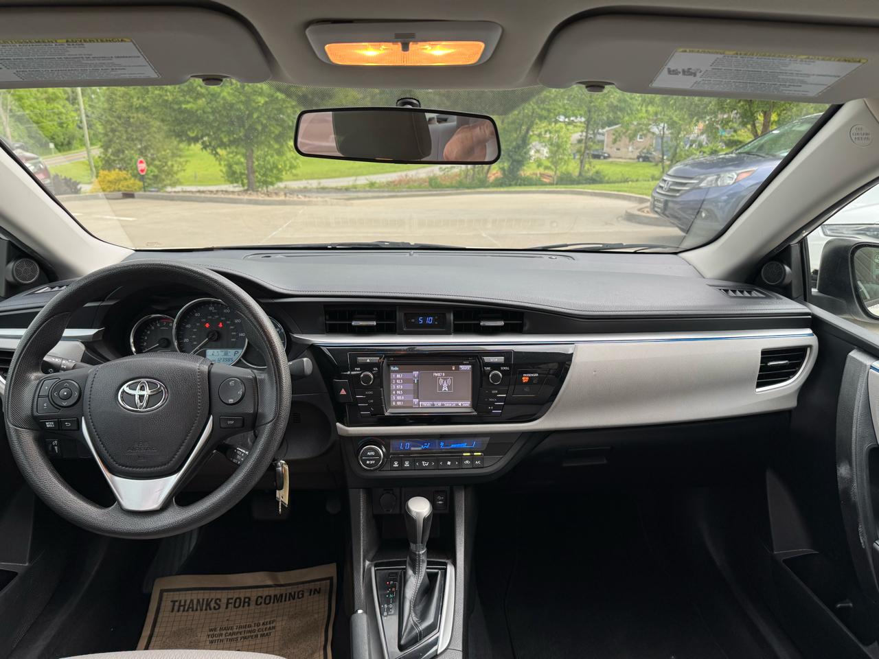 Toyota Corolla 4dr Sdn Auto L (Natl) 2015