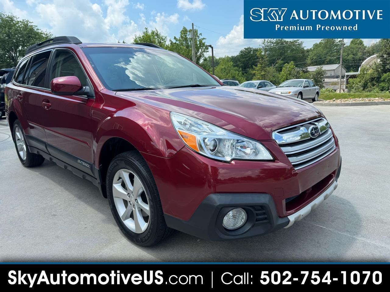 Subaru Outback 4dr Wgn H4 Auto 2.5i Limited 2014