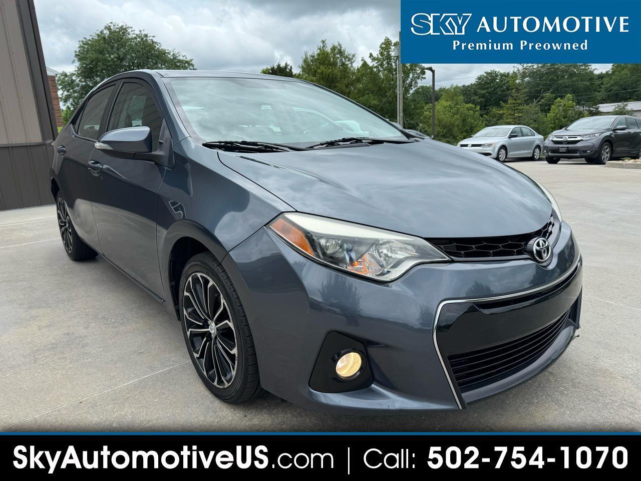 2016 Toyota Corolla 4dr Sdn S w/Special Edition Pkg (Natl)