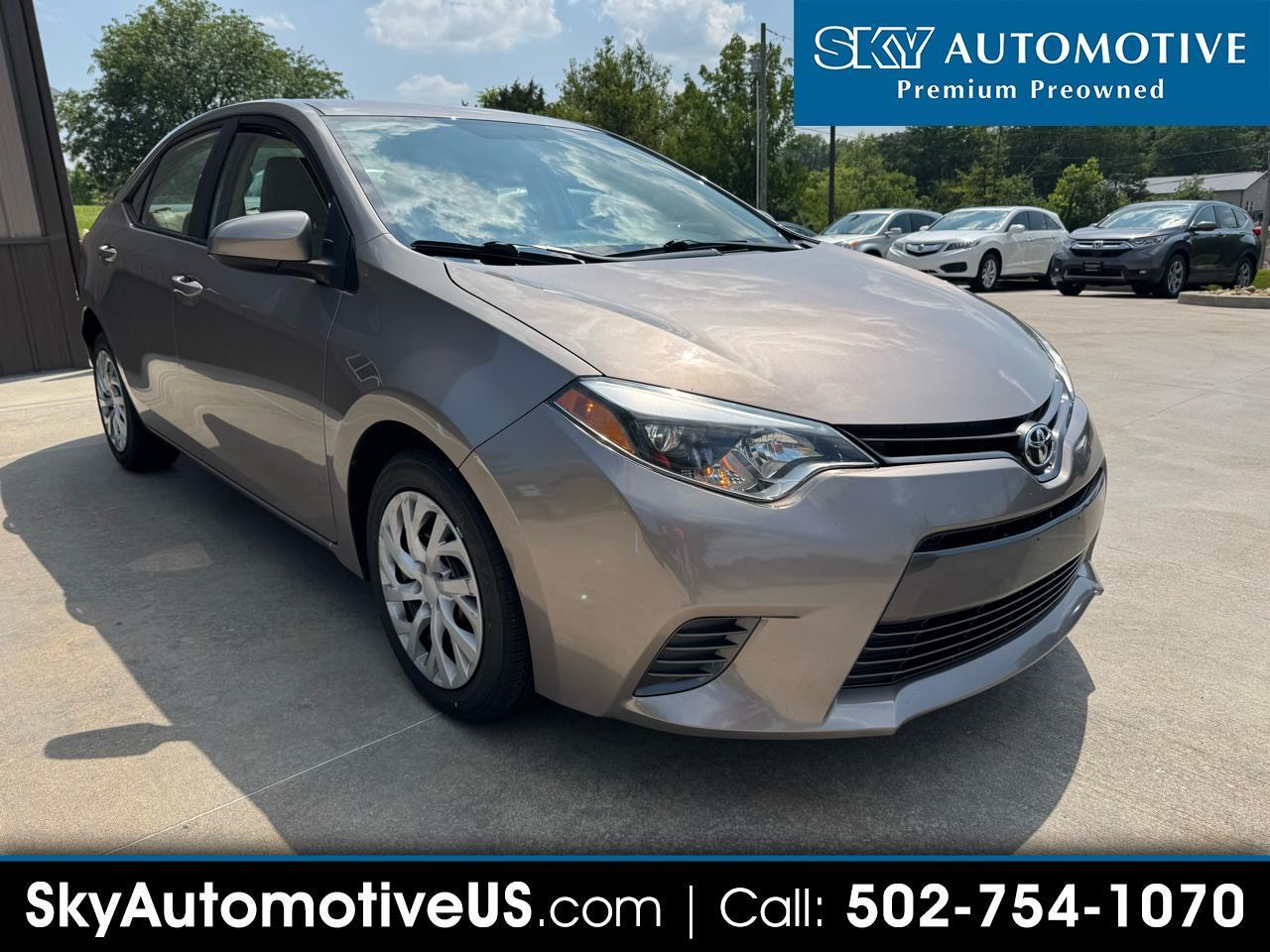 2015 Toyota Corolla 4dr Sdn LE Premium