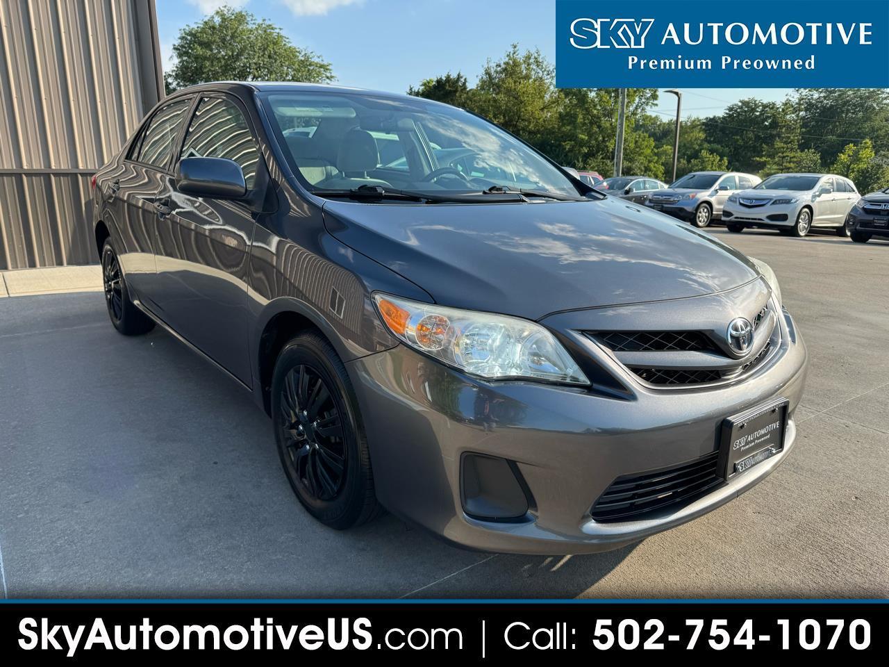 2013 Toyota Corolla 4dr Sdn Man L (Natl)