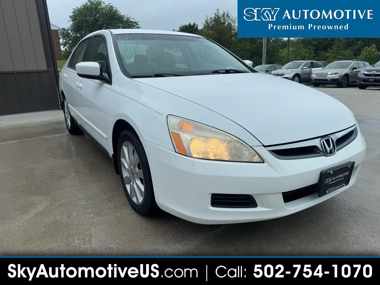 2007 Honda Accord Sdn 4dr V6 AT LX SE