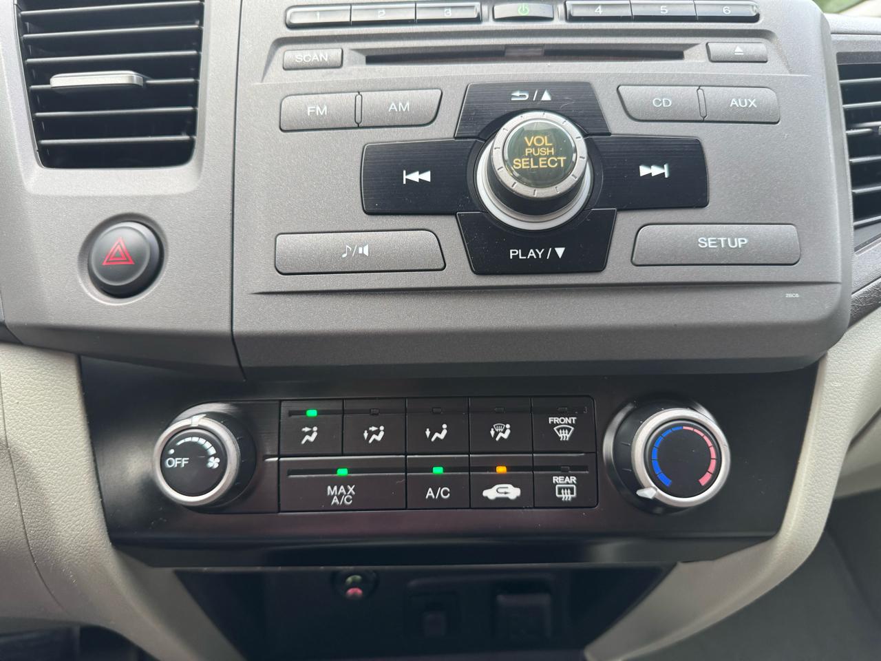 Honda Civic Sdn 4dr Auto LX 2012