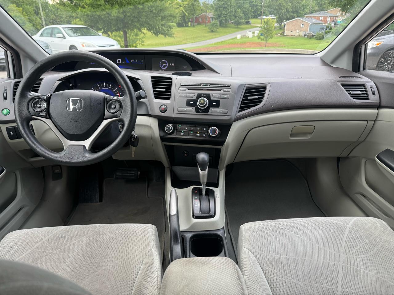 Honda Civic Sdn 4dr Auto LX 2012