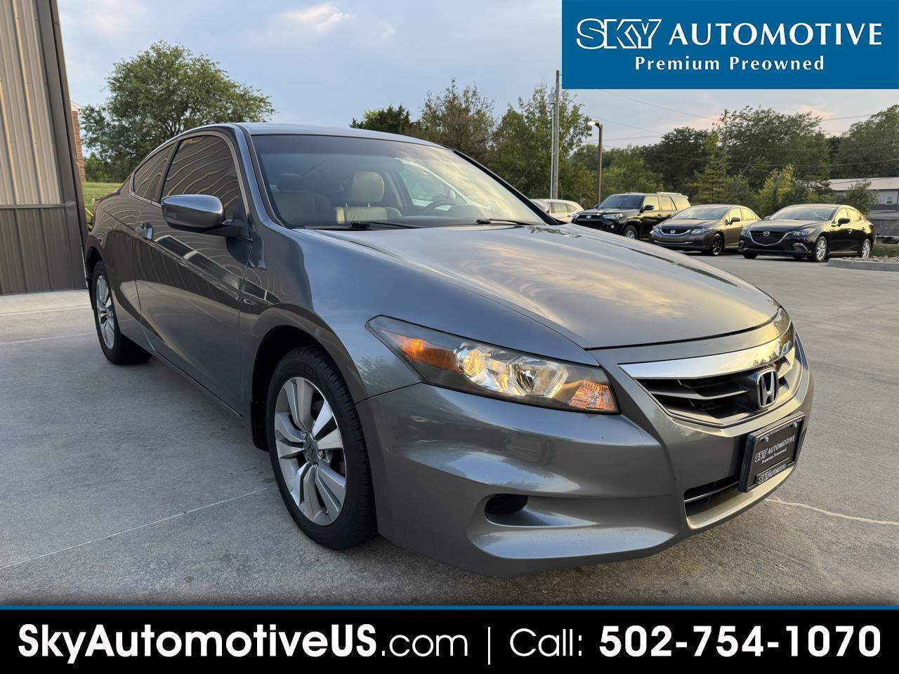 2012 Honda Accord Cpe 2dr I4 Auto EX-L