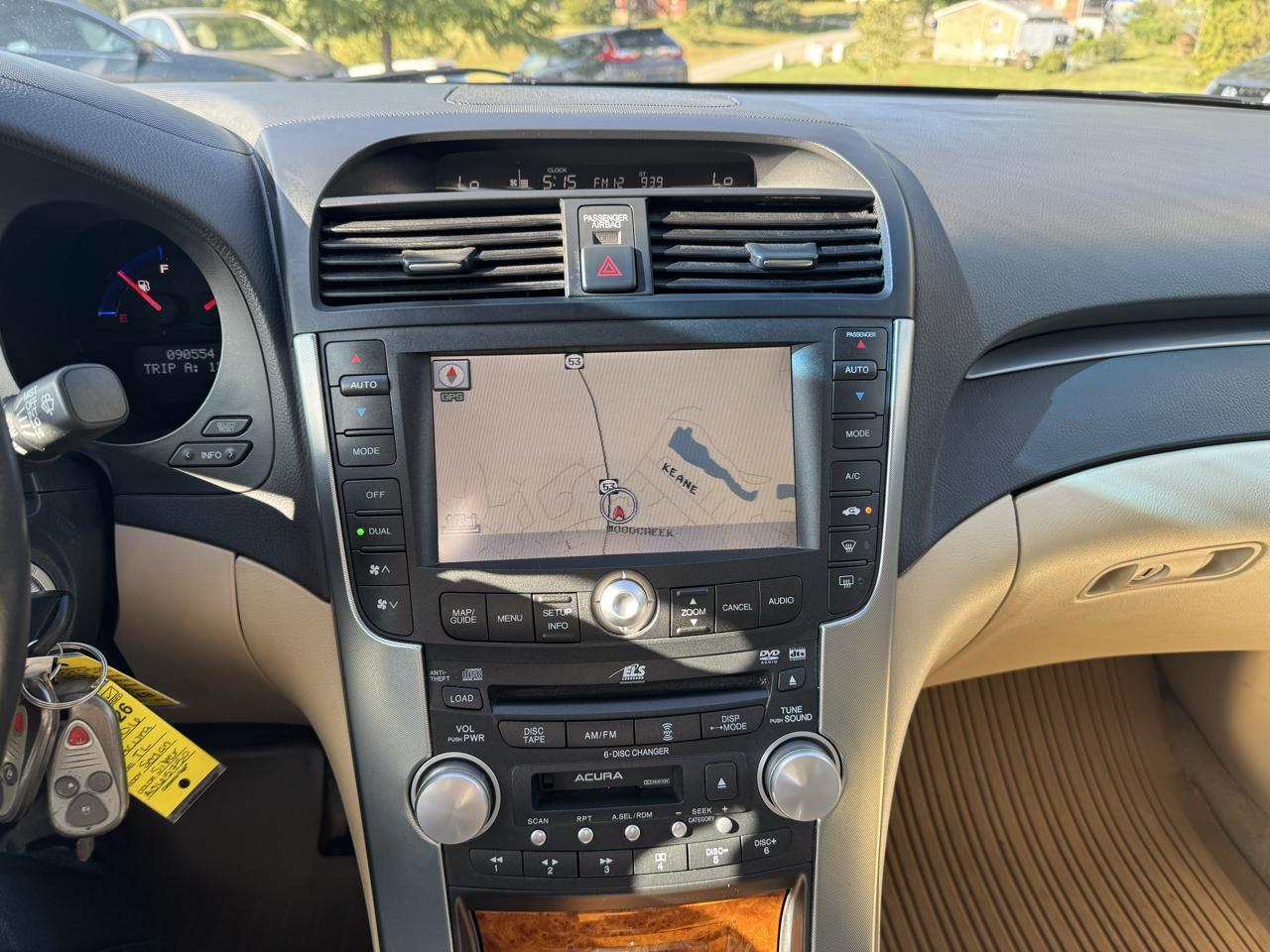Acura TL 4dr Sdn AT Navigation System 2006